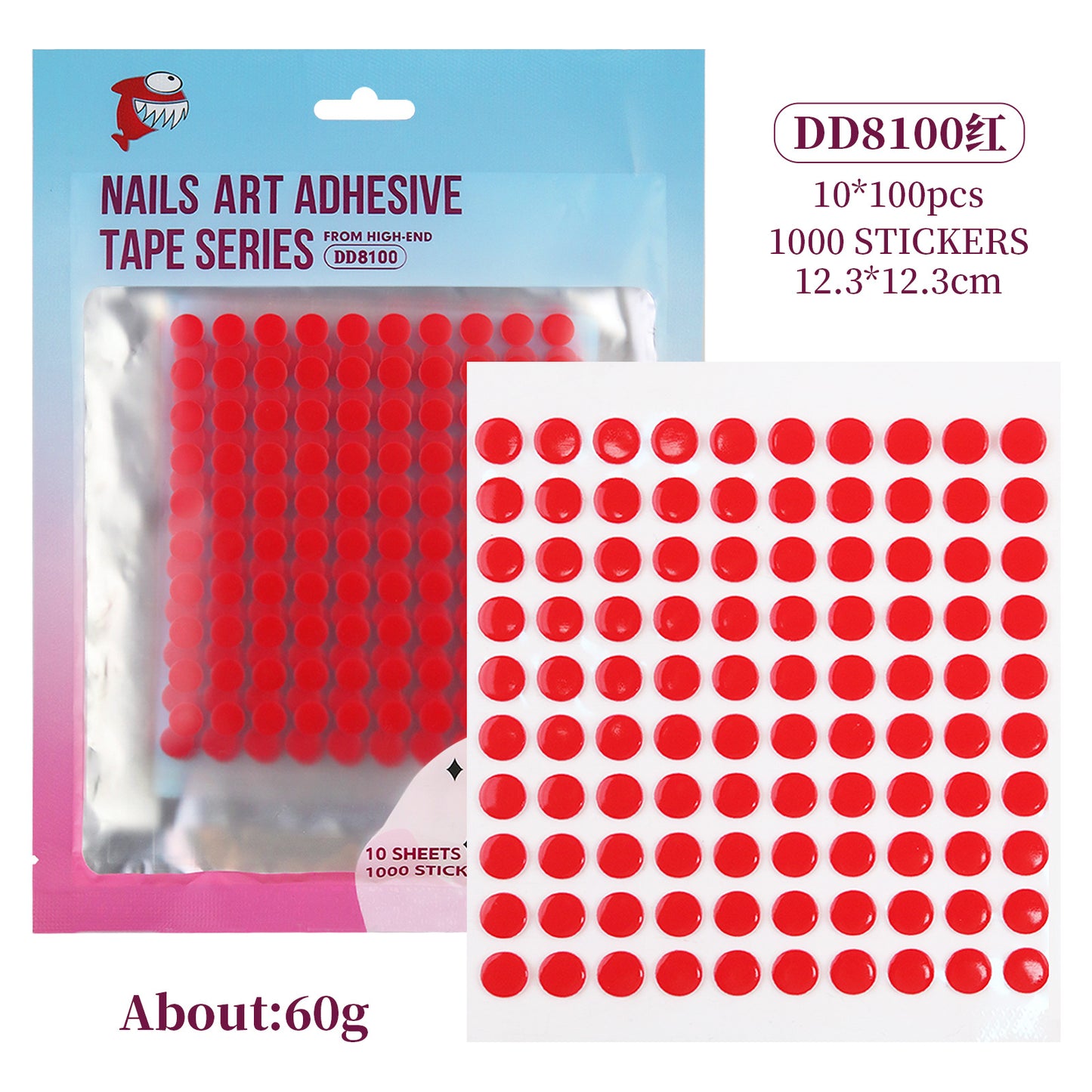 NAILS ART ADHESIVE tape for nail art display
