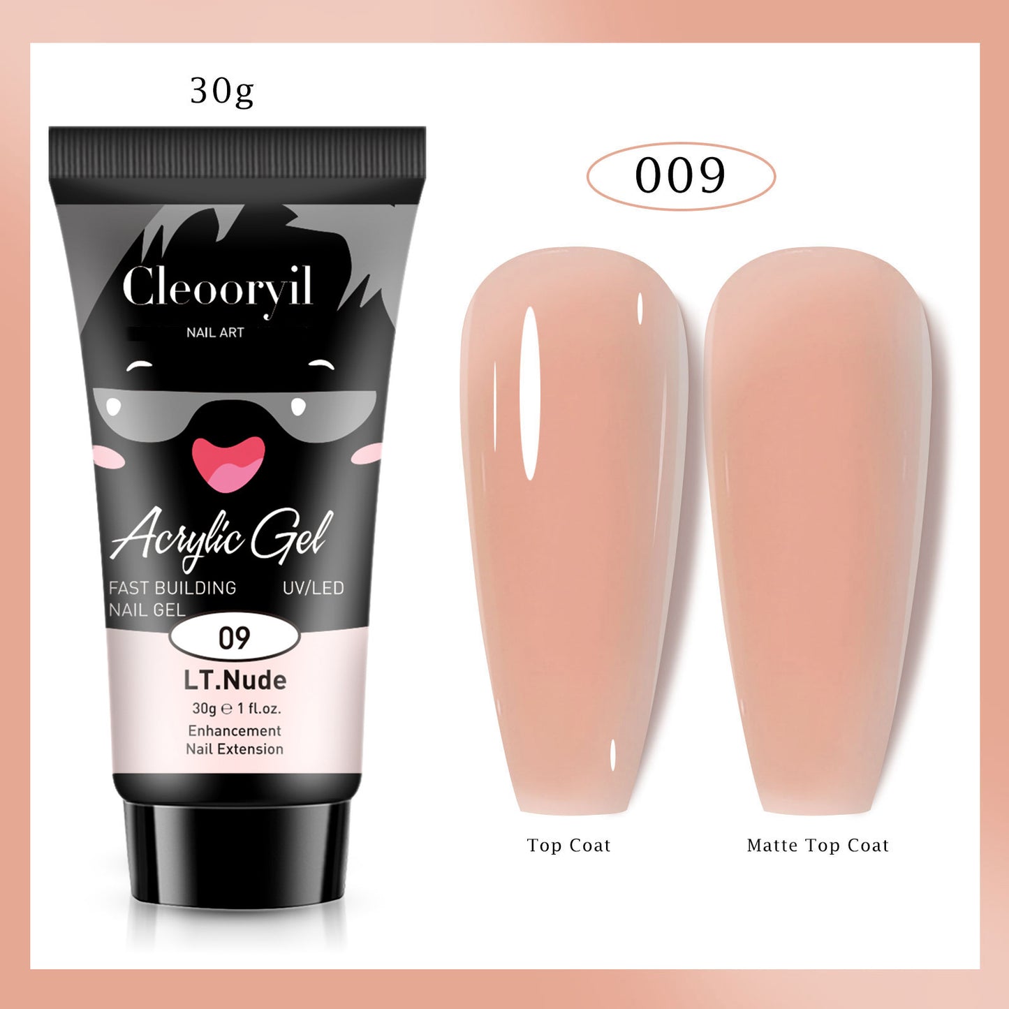 12 Colors Nail Extension Gel Kit