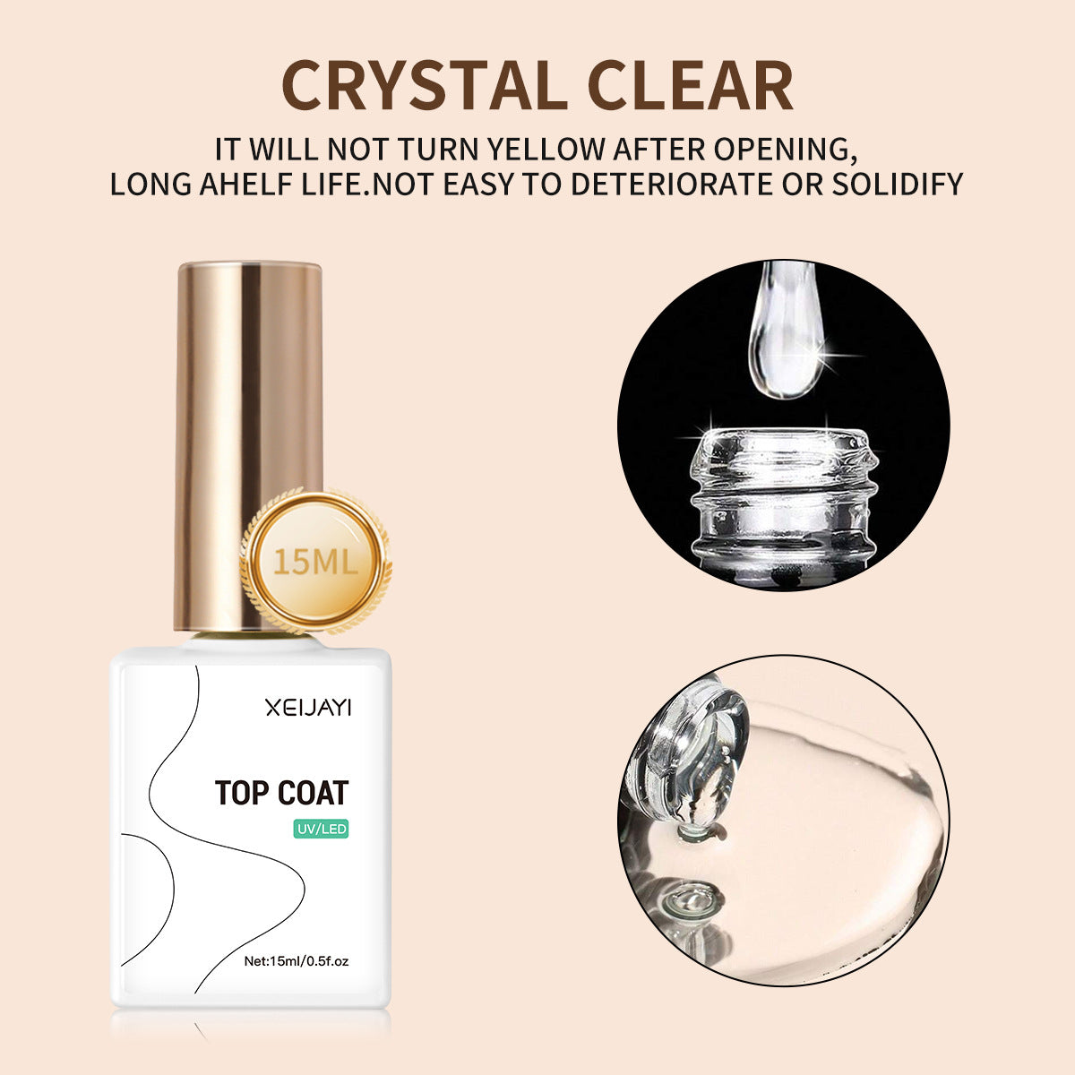 2pcs Base Coat and Top Coat Set