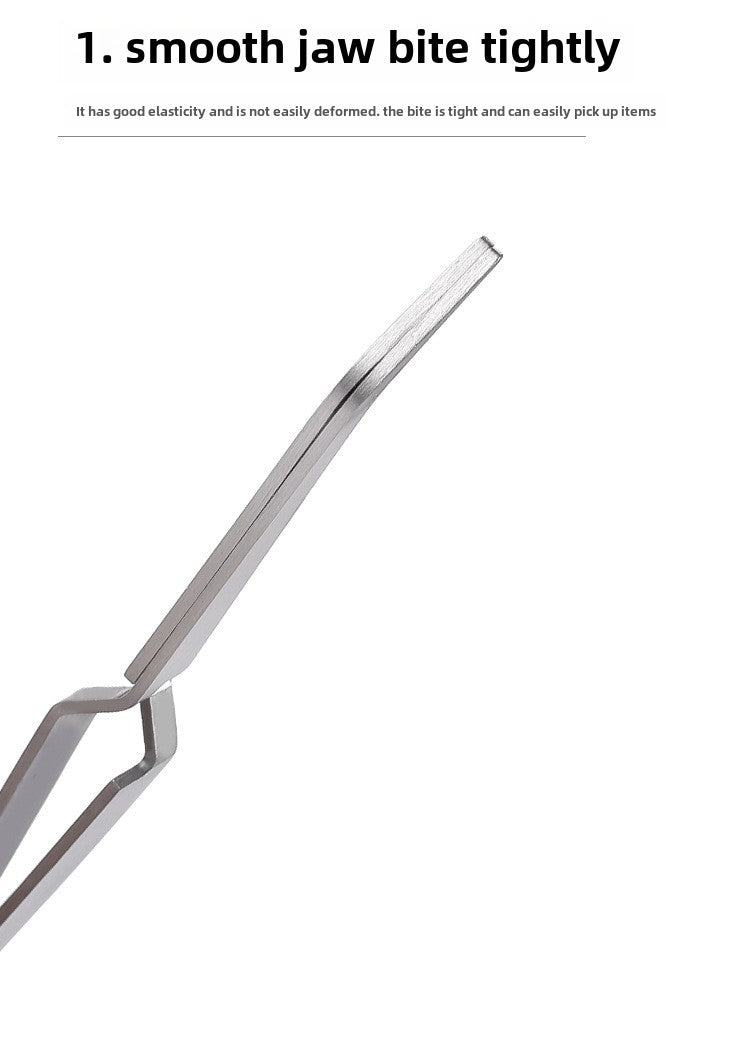7 Style Craft Tweezers Cross Locking Craft Stainless Steel Soft Grip