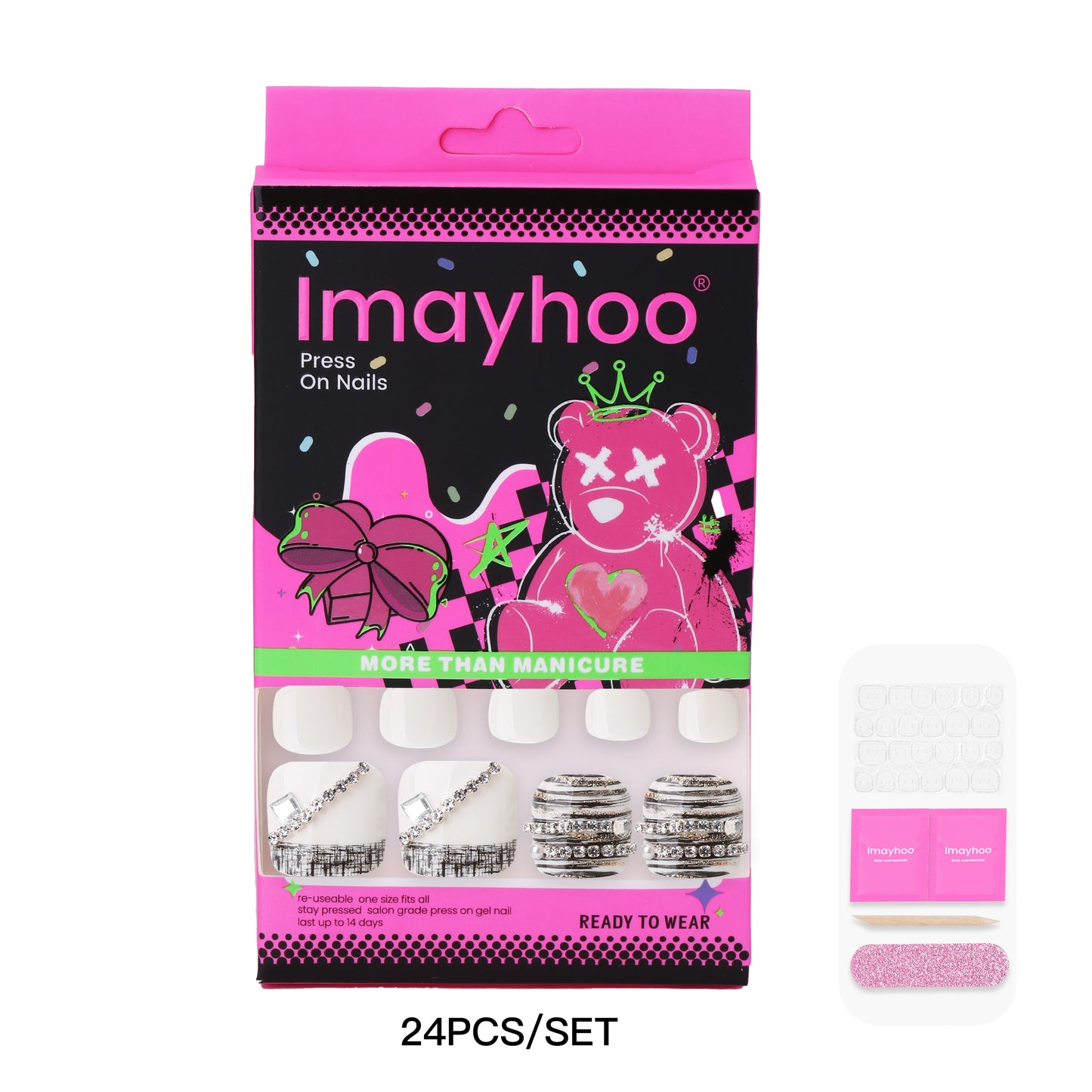 Toe nail-Noble (24pcs) IMHT0013