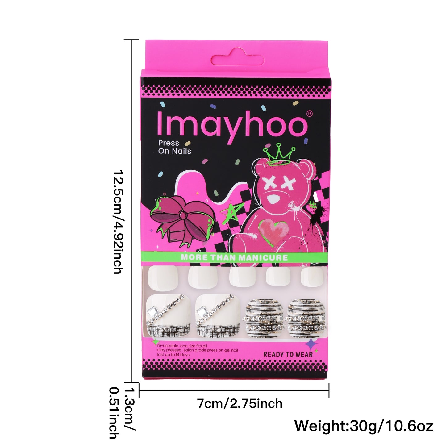 Toe nail-Noble (24pcs) IMHT0013