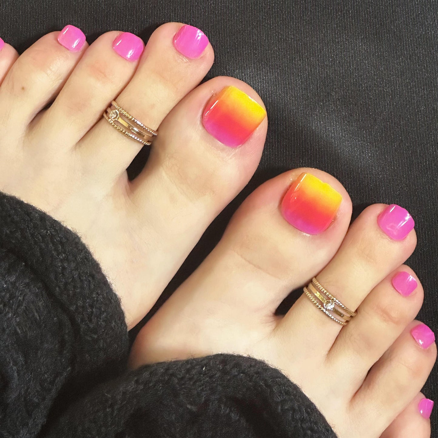 Toe nail-Ombre (24pcs) IMHT0026