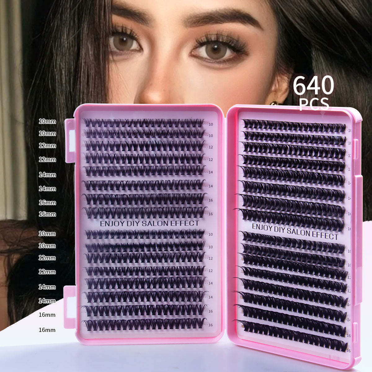 Eyelashes 30P-60P 640PCS