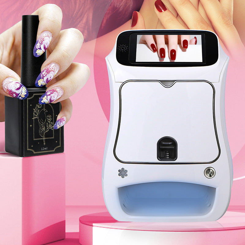 Digital Mobile Nail Printer 3D Nail Painting Machine