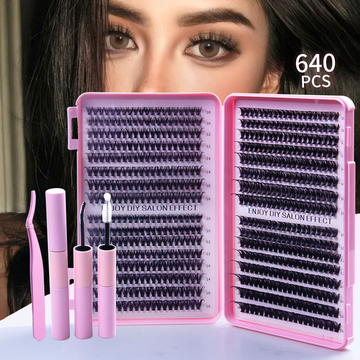Eyelashes 30P-60P 640PCS
