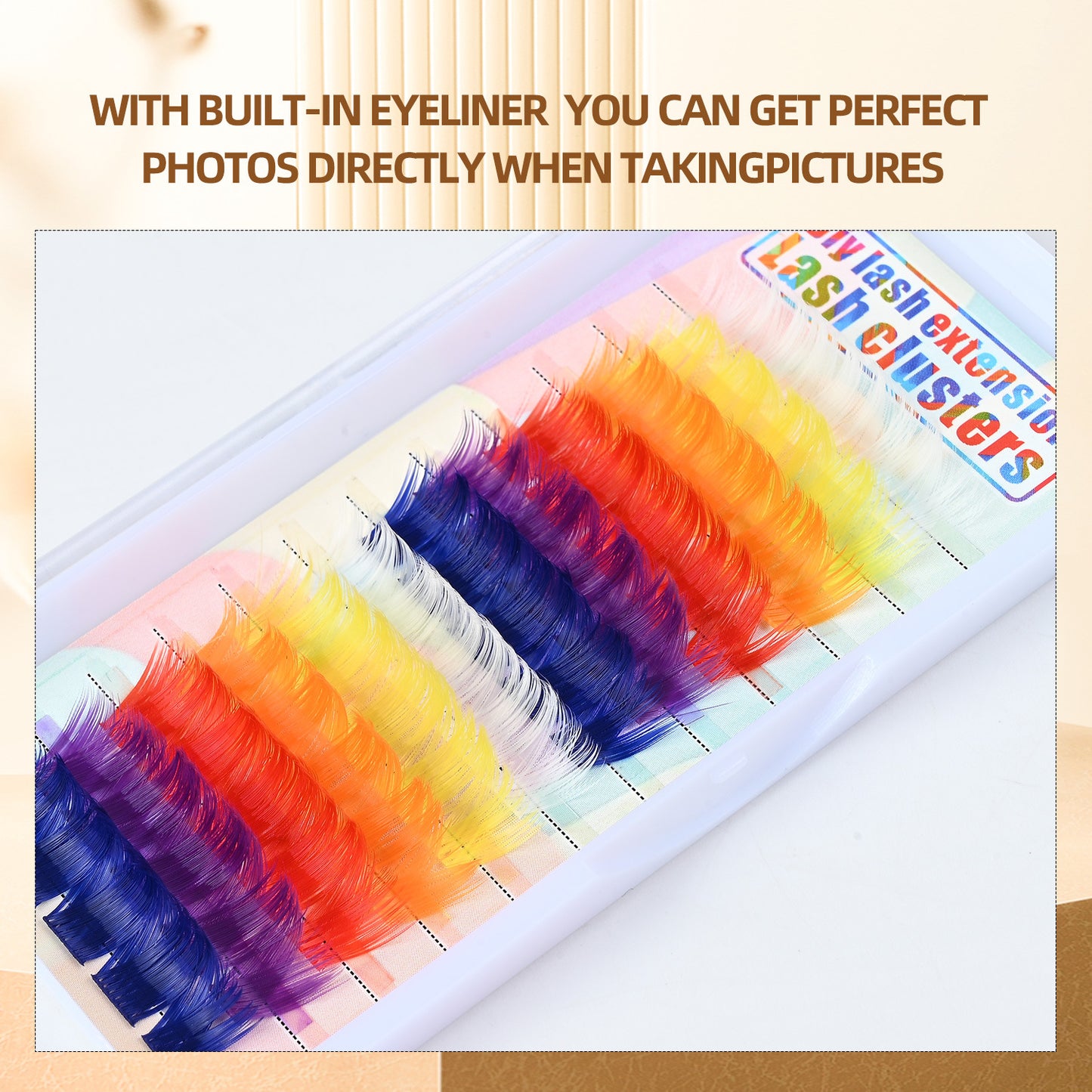 Colorful Eyelashes