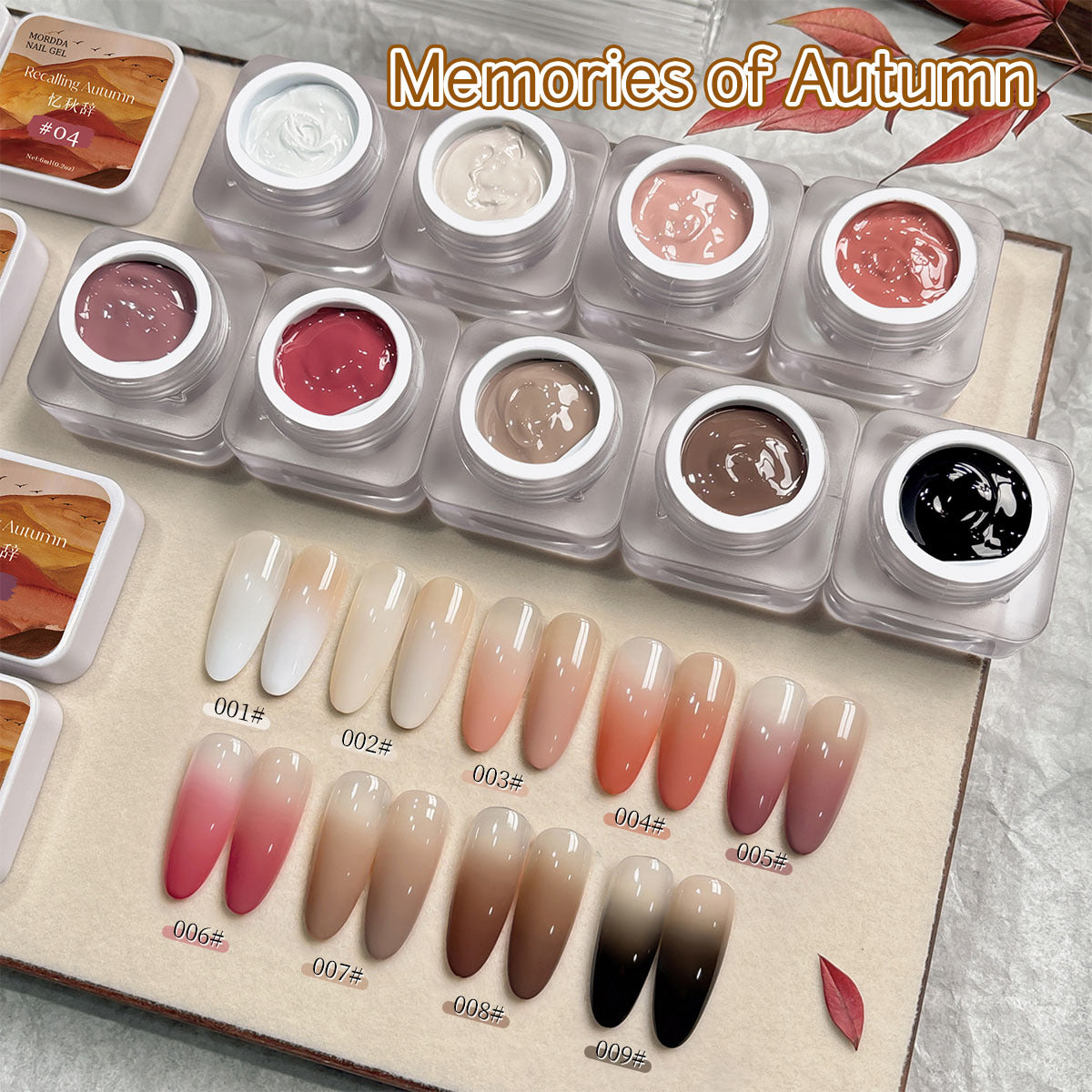 Ombre Painting Gel Polish Kit (9Colors)