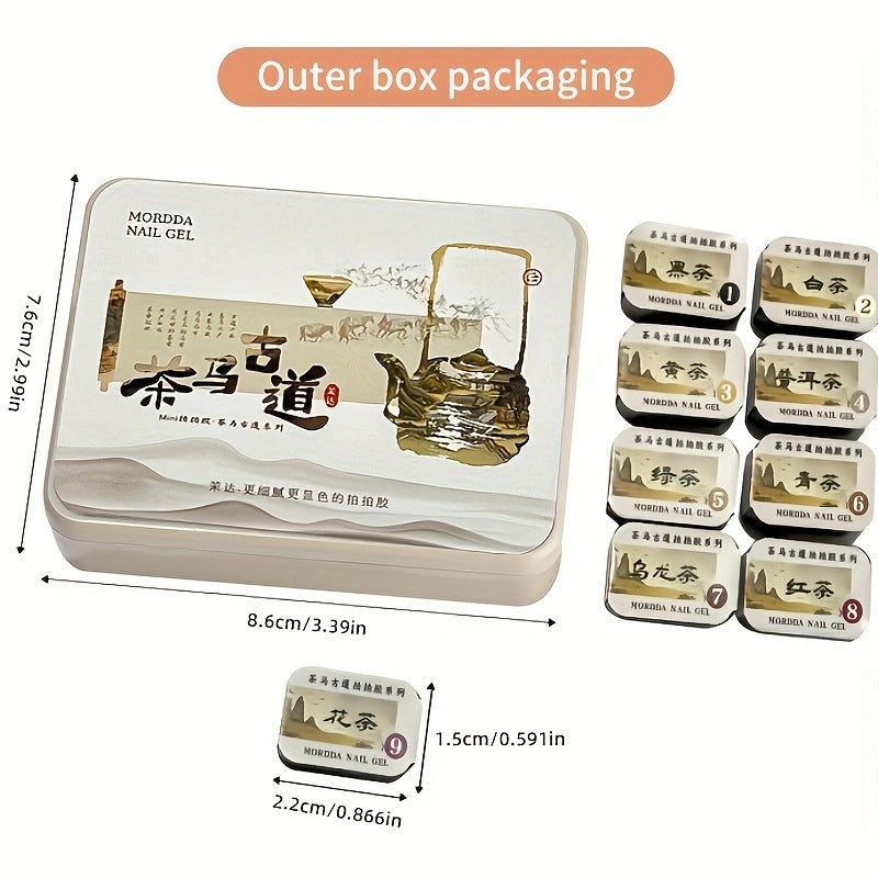 Ombre Painting Gel Polish Kit (9Colors)