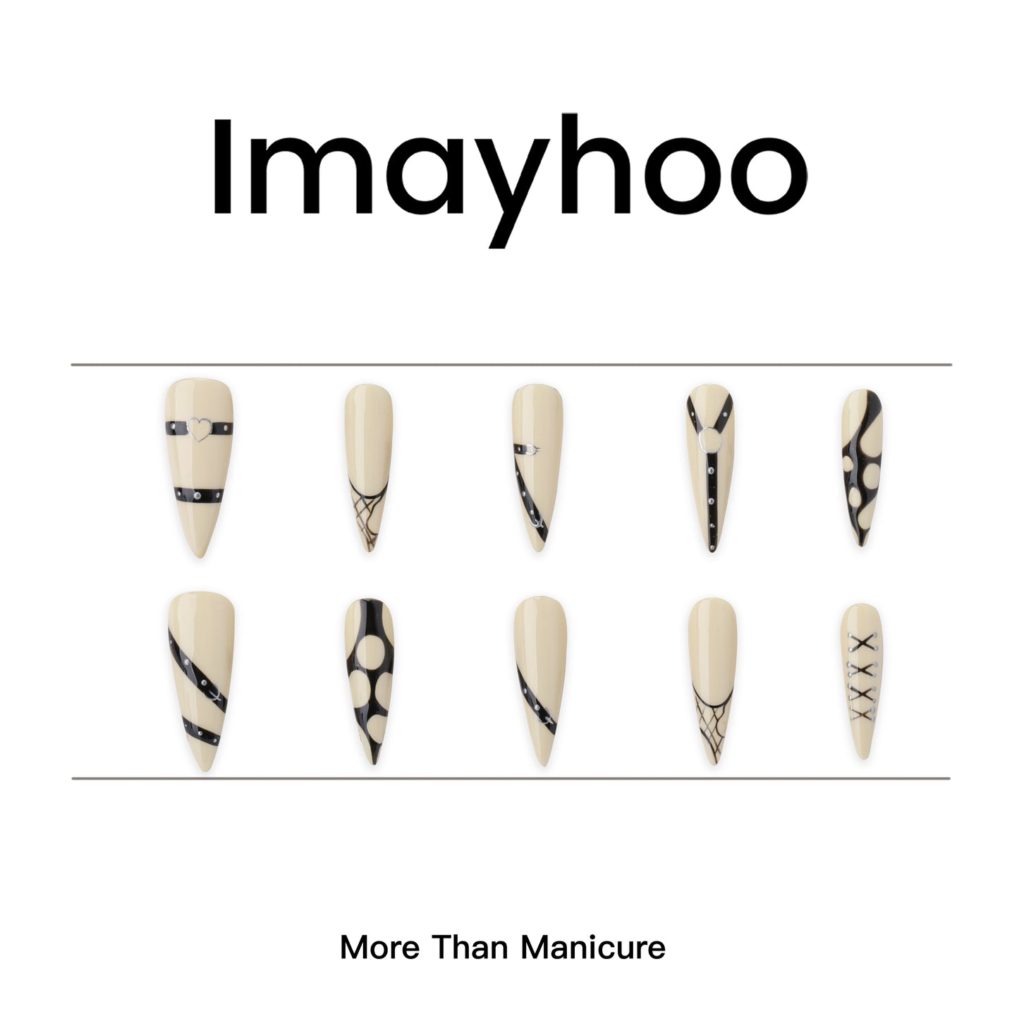 Stiletto-Long Nail-Halloween (10 pcs) OMGXX0166
