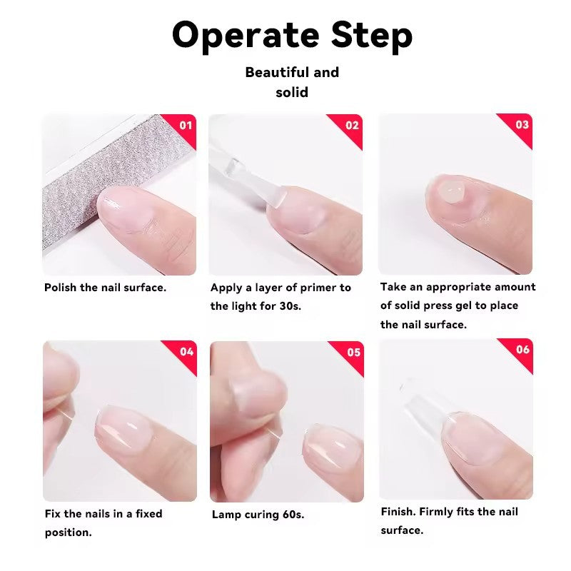Nail Glue Gel for Press On Nails-5g