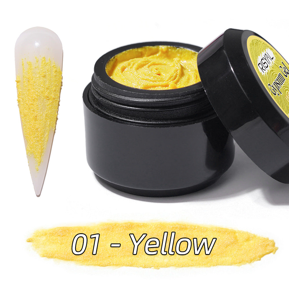 9 Colors Nail DIY Gypsum Gel
