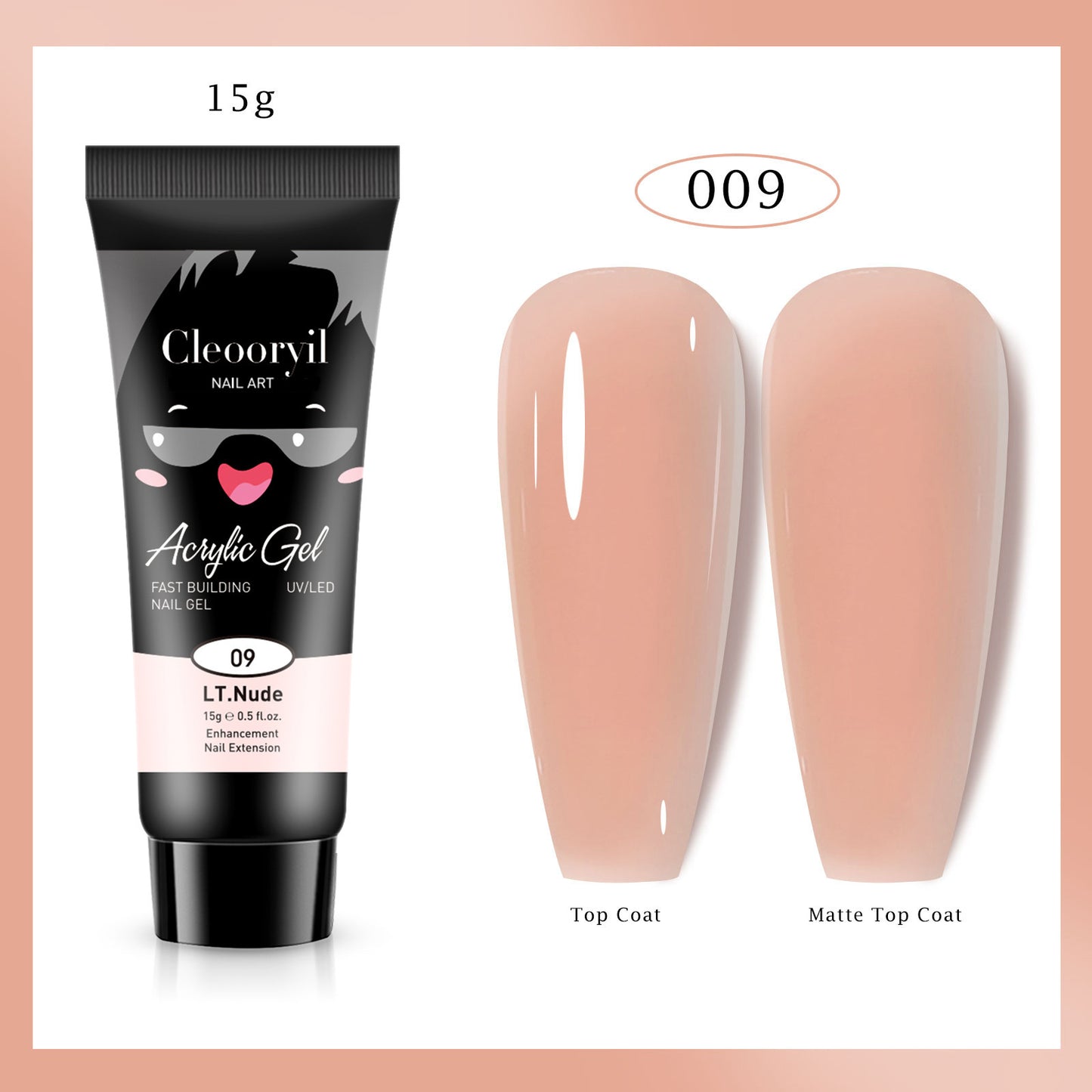 12 Colors Nail Extension Gel Kit