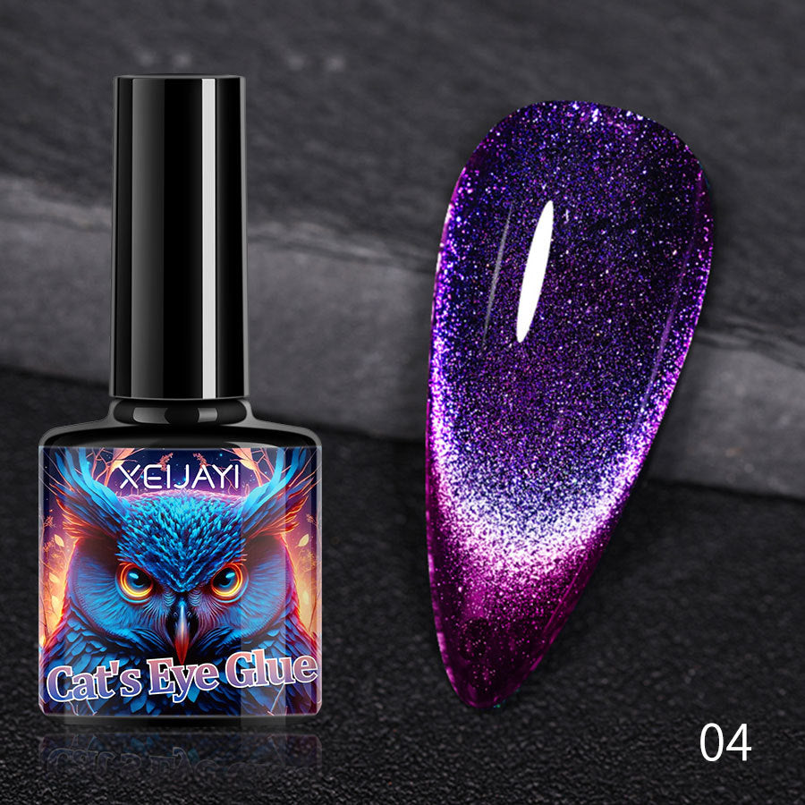 XEIJAYI 8 Colors Cat's Eye Gel Nail Polish Kit