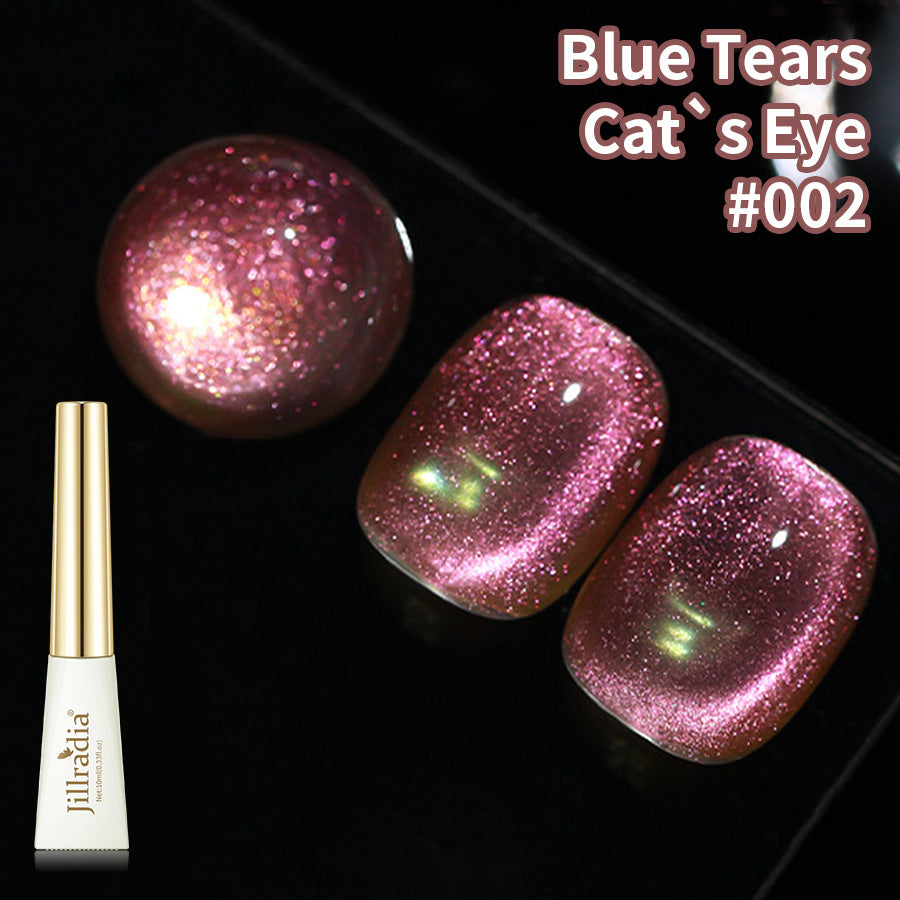 Cat's Eye Gel Polish Giltter UV Nail Gel Polish 5 Colors Set 10ML/PCS