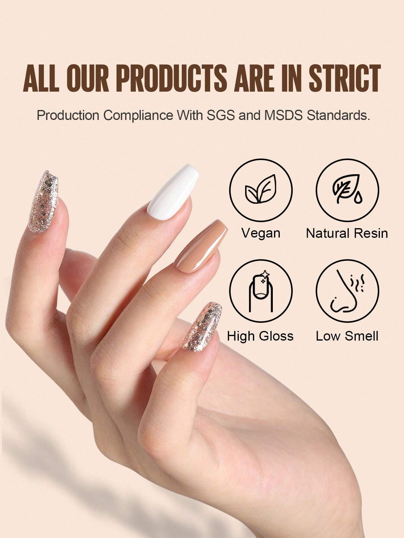 2pcs Base Coat and Top Coat Set