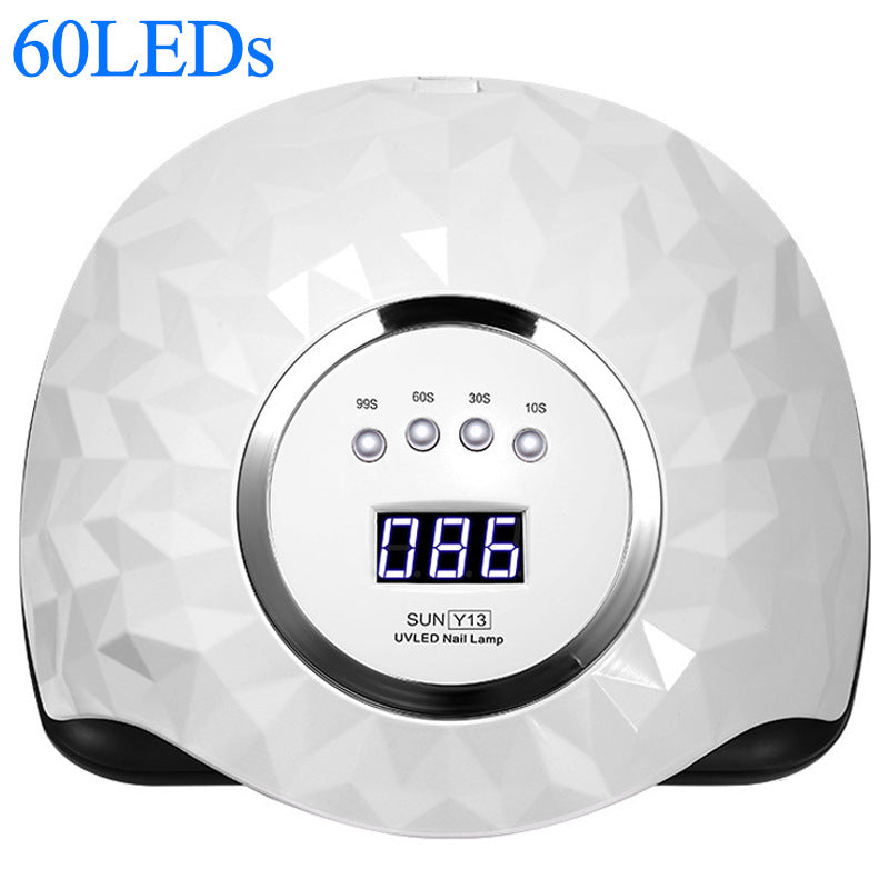 Powerful 60 LEDs LED Nail Lamp with LCD Display And 4 Timers Setting