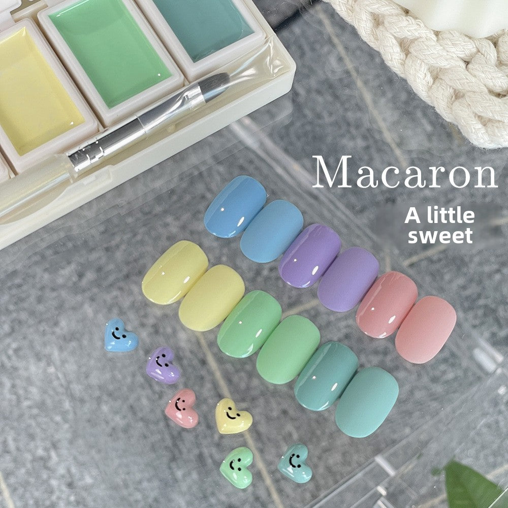 XEIJAYI Mocaron Solid Gel Polish 6colors*5ml/set