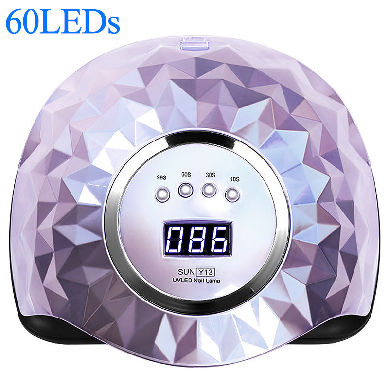 Powerful 60 LEDs LED Nail Lamp with LCD Display And 4 Timers Setting