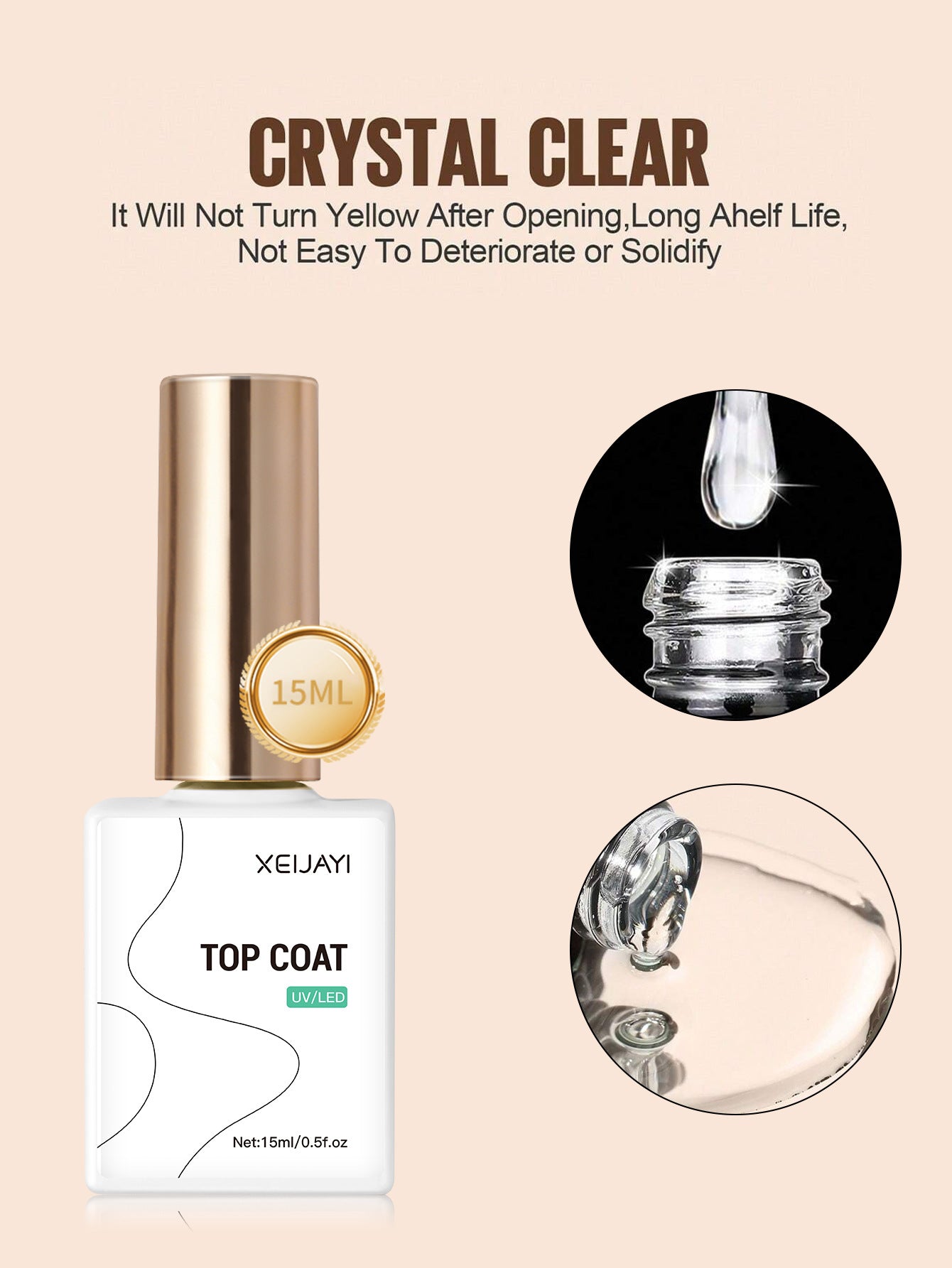 2pcs Base Coat and Top Coat Set