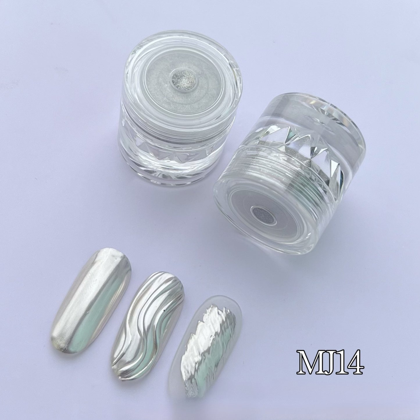 6 Colors Moonlight Chrome Nail Powder 0.5g