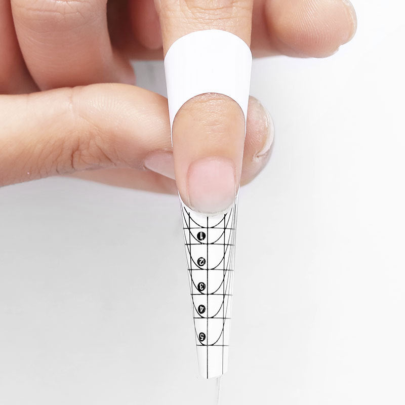 Nail art extension professional paper nail form100pcs