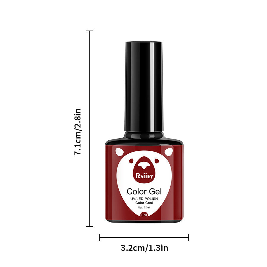 Red Color Nail Gel Polish Soak Off UV Gel Polish Salon Gel Manicure Diy At Home Nail Art 7.3ml/pcs