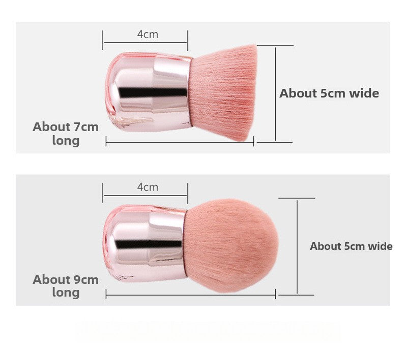 Rose Gold Nail Duster Brush
