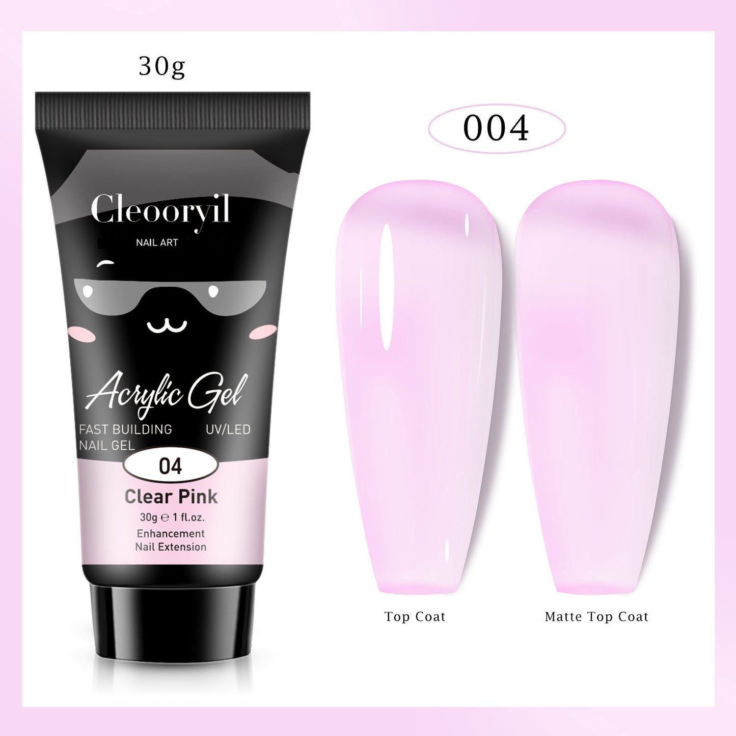 12 Colors Nail Extension Gel Kit