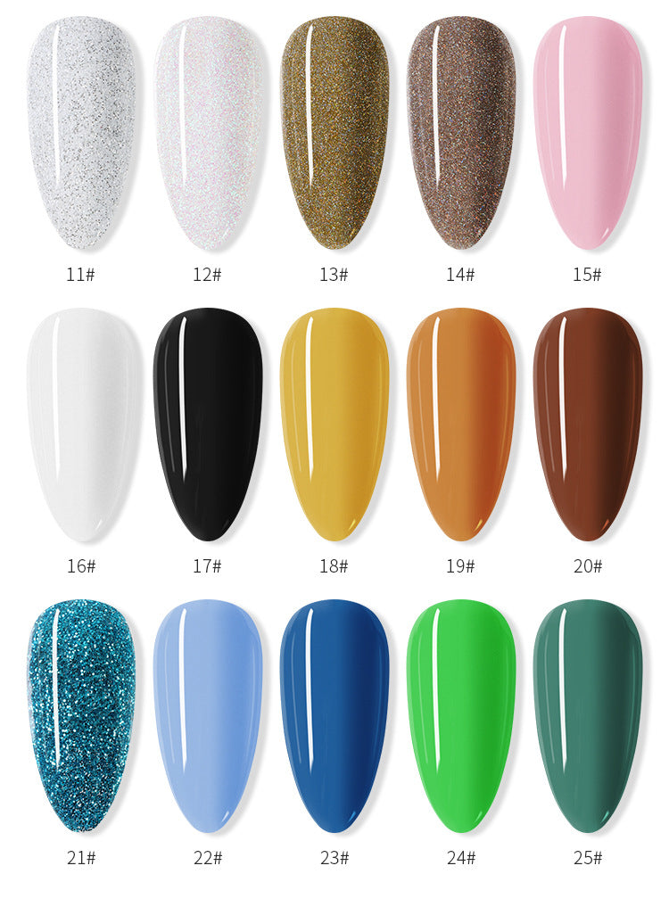 25 Colors Dipping Powder 10g/pcs