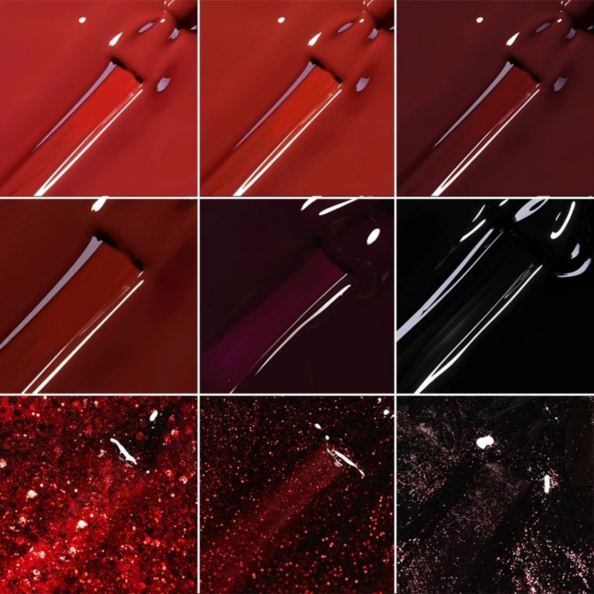 Christmas 10 Colors Nail Gel Polish Set Popular Nude Red Green Gold Silver Glitter Nail Polish Salon Gel Manicure Diy At Home Nail Art 7.3ml*10colors/set