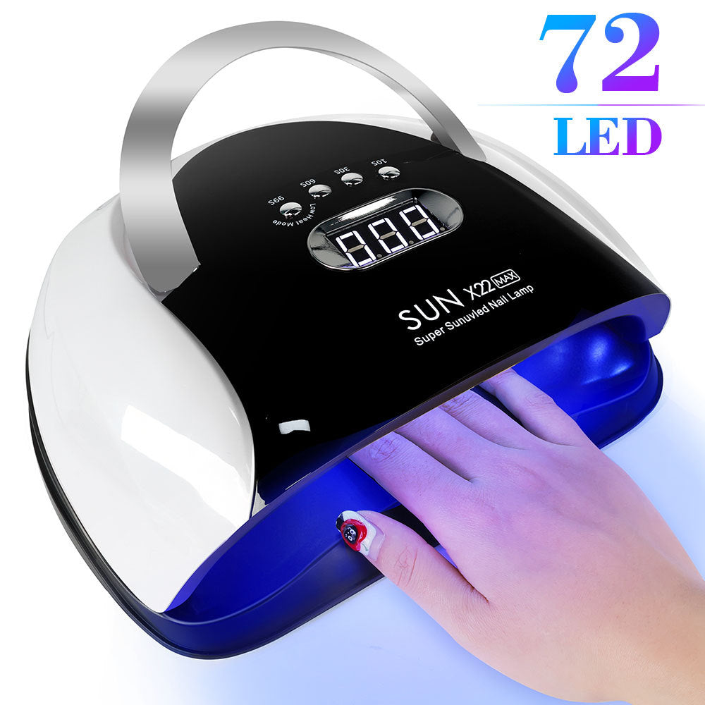 72 LED Nail Lamp with 4 Timer Settings