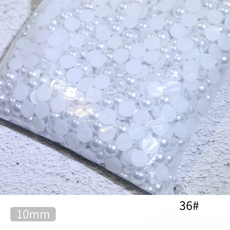 Nail Flatback Pearls #2-10mm