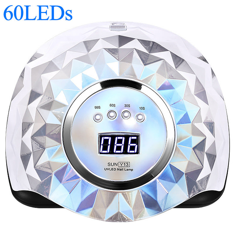 Powerful 60 LEDs LED Nail Lamp with LCD Display And 4 Timers Setting