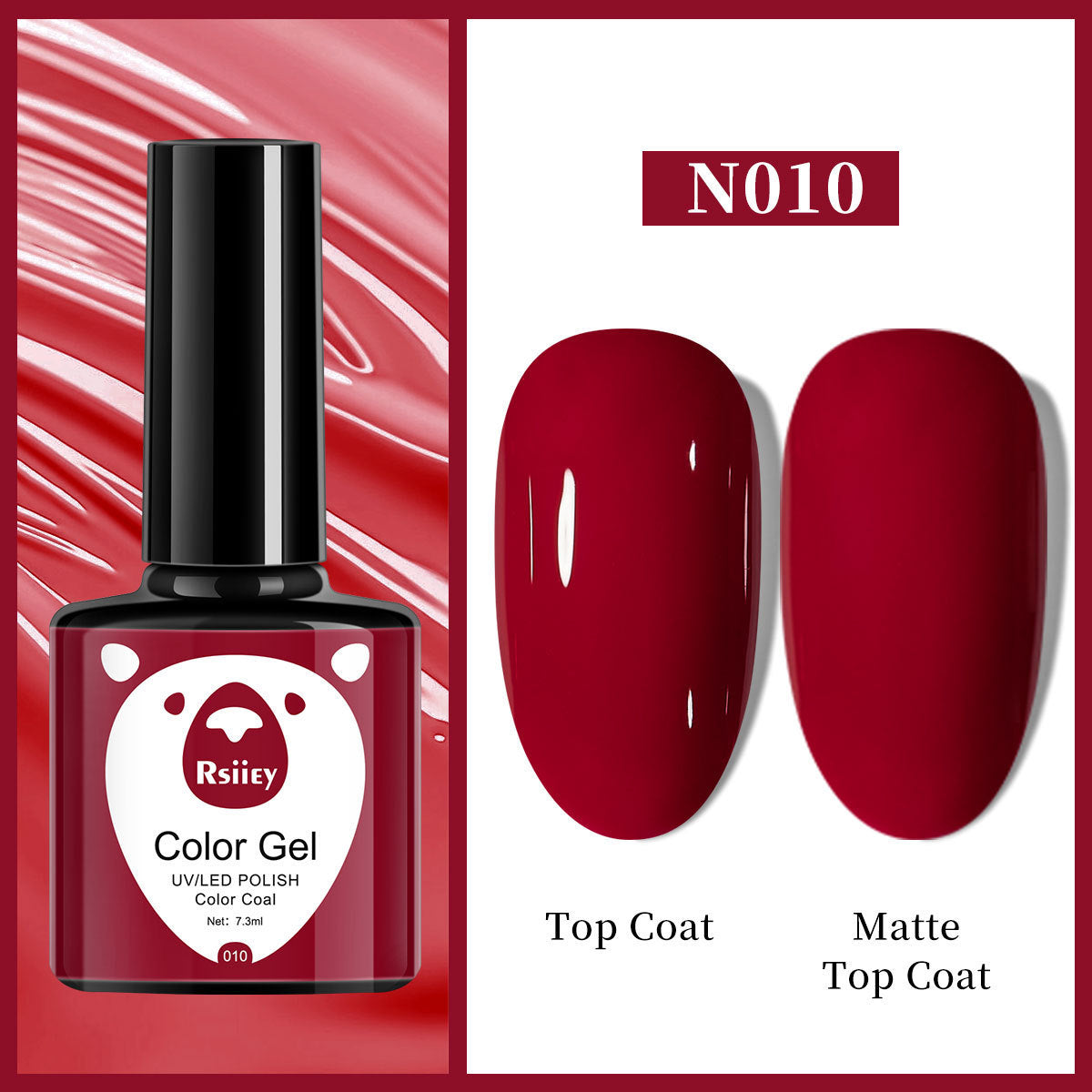 Nail Gel Polish Of 30 Solid Colors UV Gel Polish 7.3ml/pcs