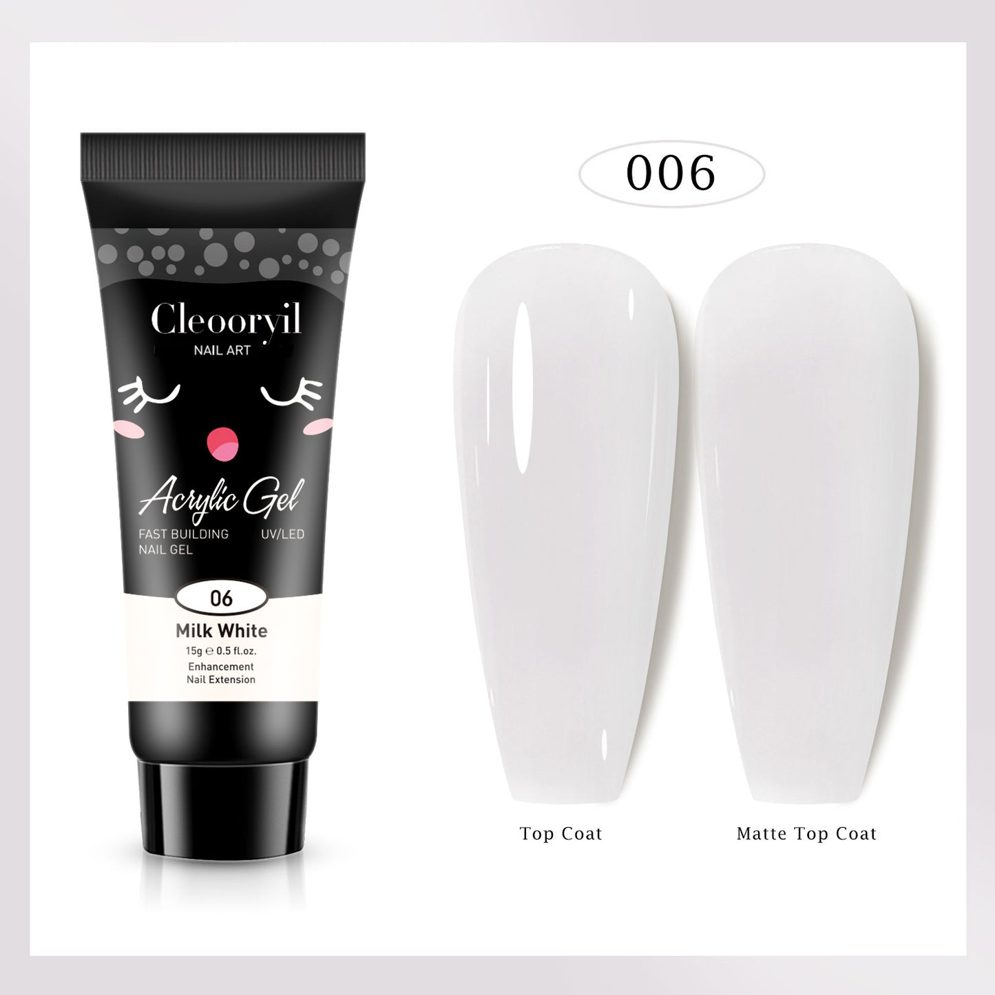 12 Colors Nail Extension Gel Kit
