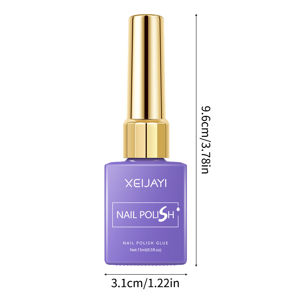 6 Colors Purple Series Gel Nail Polish