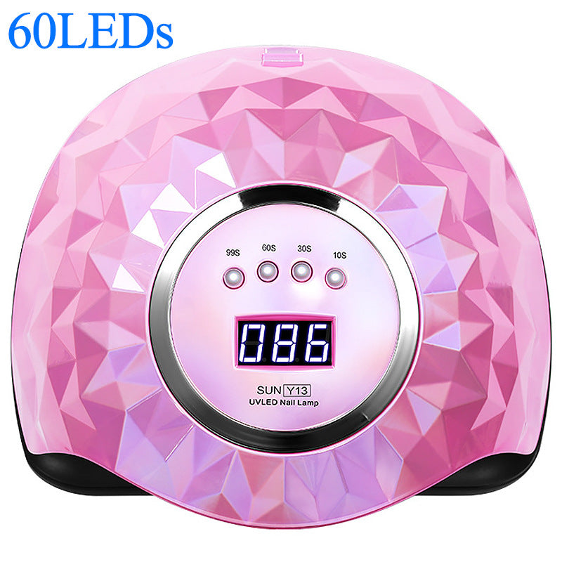 Powerful 60 LEDs LED Nail Lamp with LCD Display And 4 Timers Setting