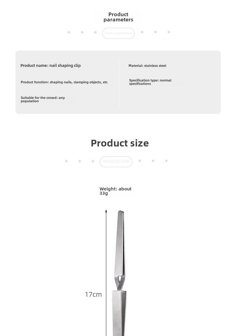 Professional Nail Tweezer Nail Clippers