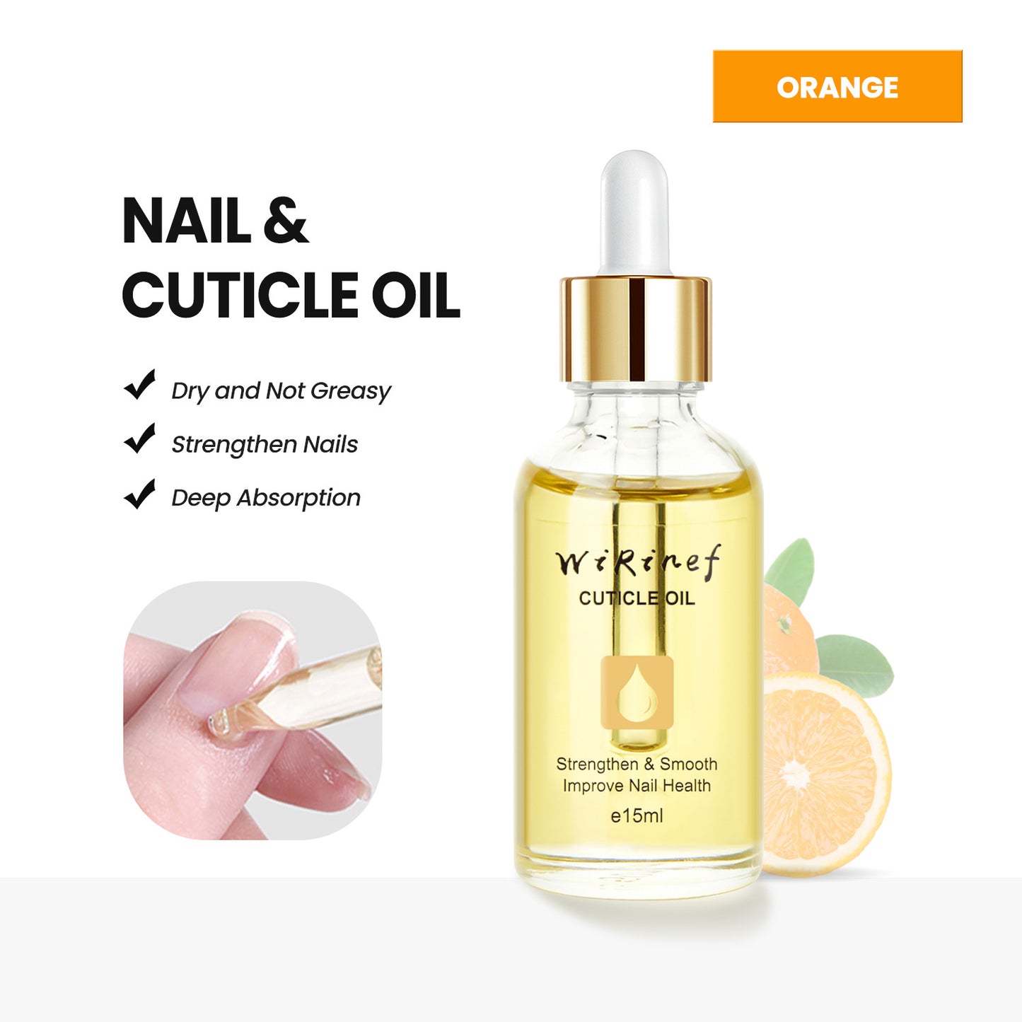 Cuticle Oil for Nail Moisturizes and Strengthens Nails