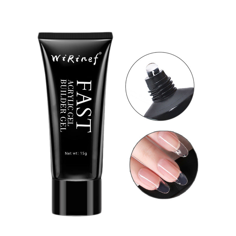 6 PCS Poly Extension Gel Nail Kit 15ml