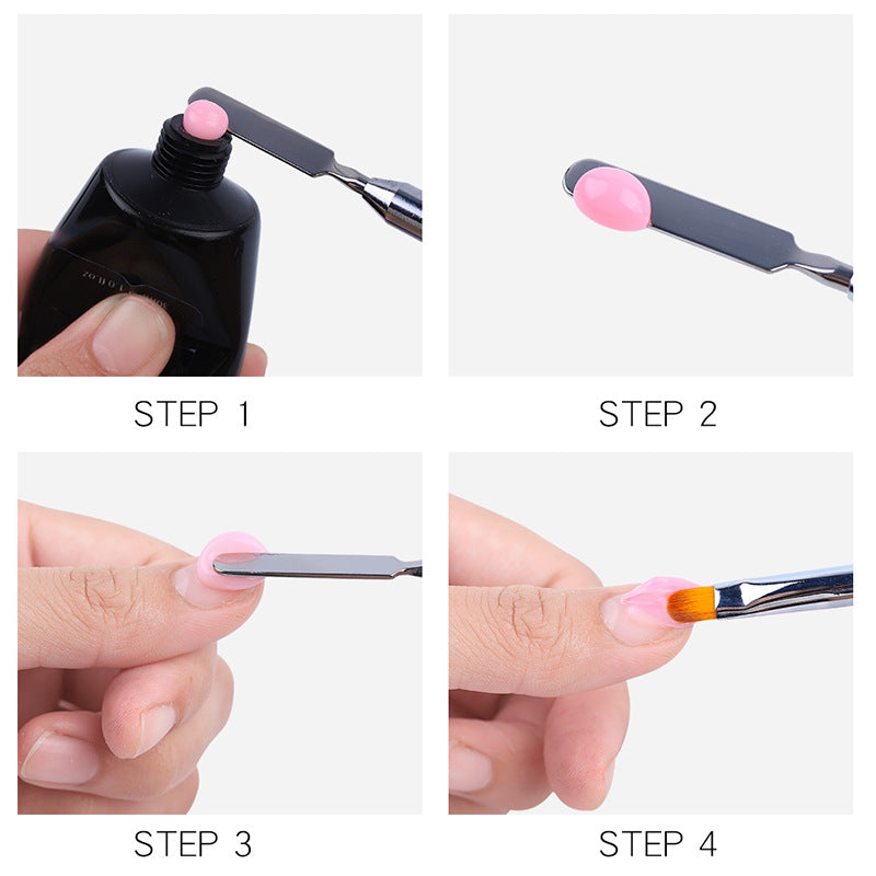 Dual-Ended Polygel Brush & Picker Brush Tool