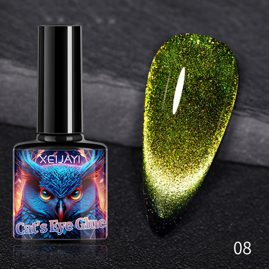 XEIJAYI 8 Colors Cat's Eye Gel Nail Polish Kit