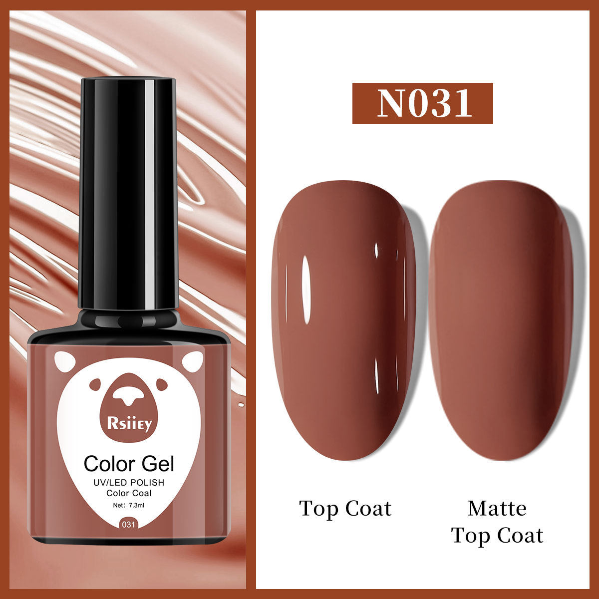 Nail Gel Polish Of 30 Solid Colors UV Gel Polish 7.3ml/pcs