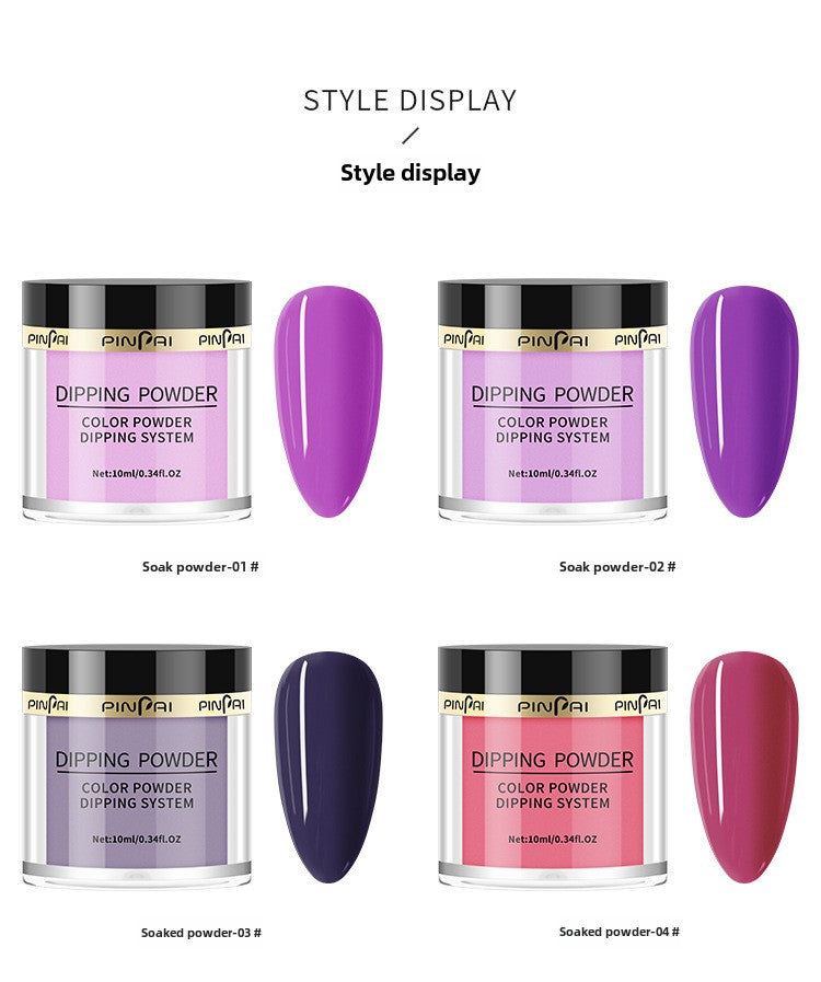 25 Colors Dipping Powder 10g/pcs
