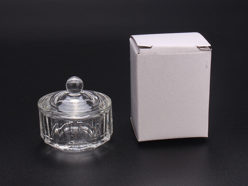 Multi-shaped Nail Art Acrylic Liquid Power Dappen Dish with Lid