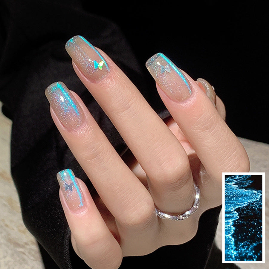 Cat's Eye Gel Polish Giltter UV Nail Gel Polish 5 Colors Set 10ML/PCS