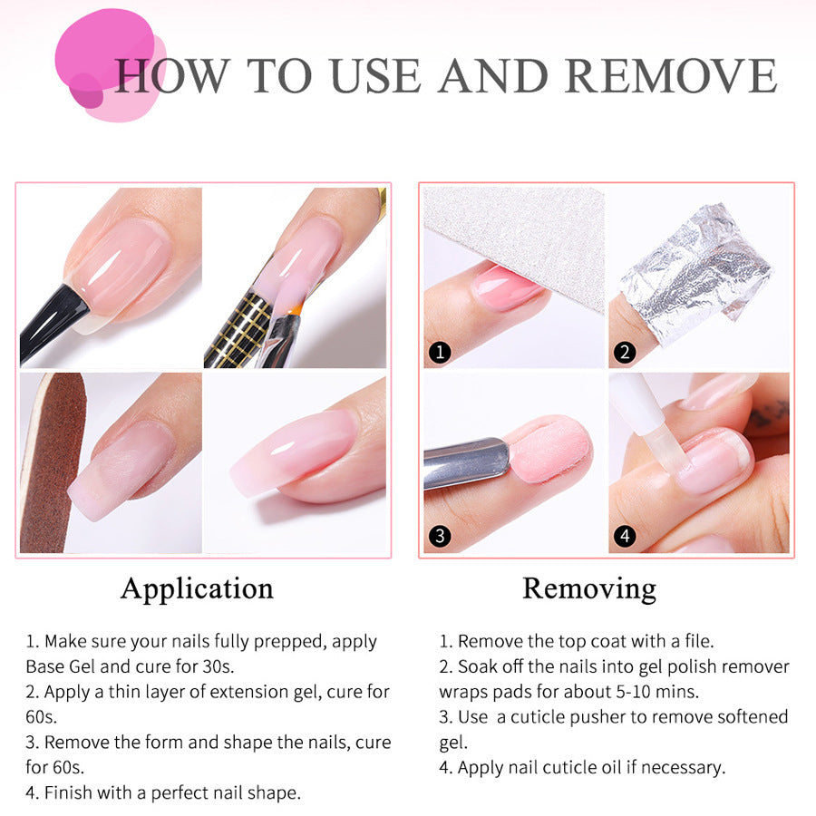 XEIJAYI Poly Gel 6 Colors 8g/pcs