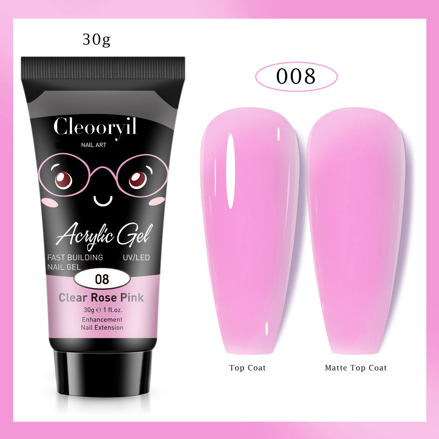 12 Colors Nail Extension Gel Kit