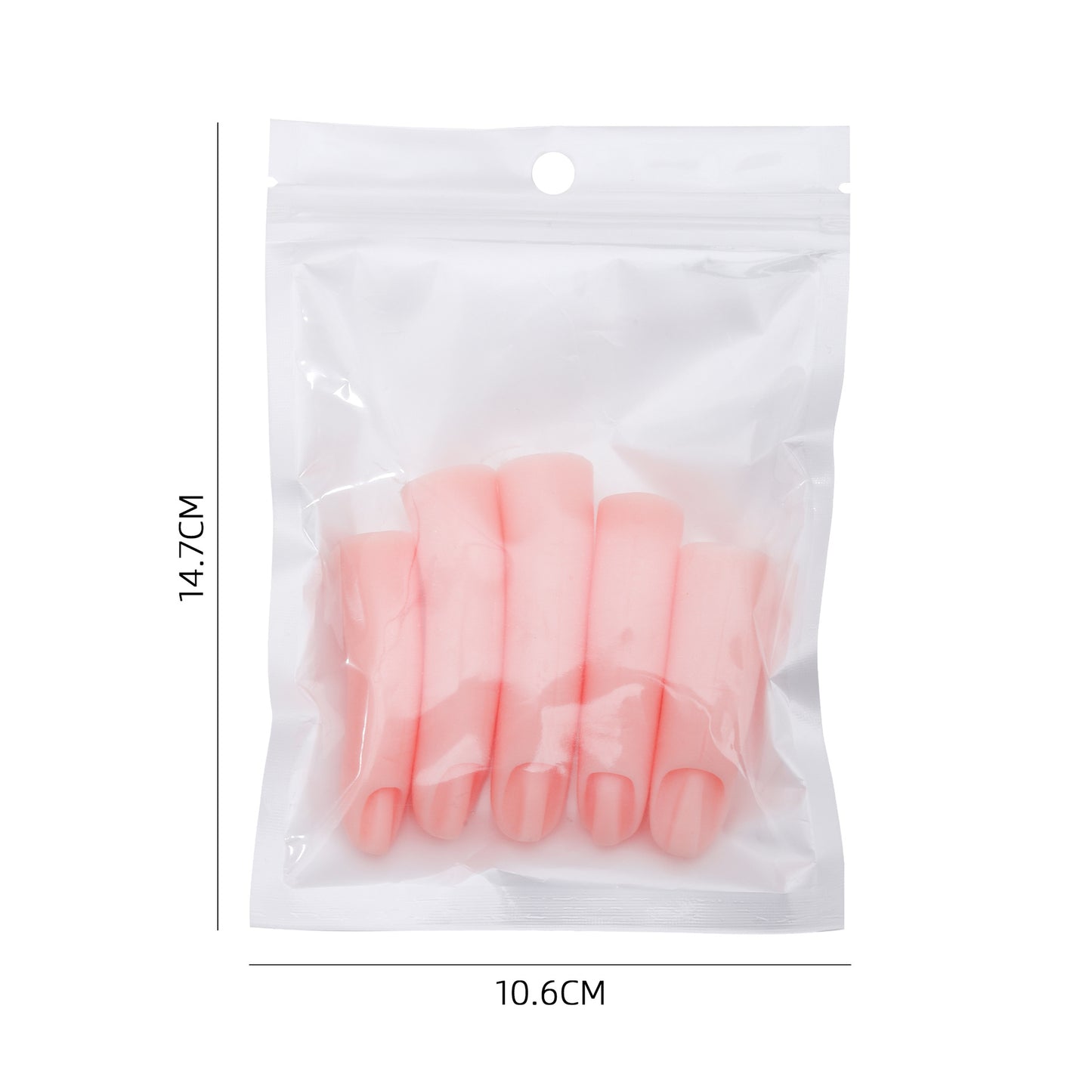5PCS Silicone False Finger